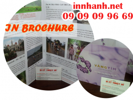 In brochure nhanh rẻ đẹp tại HCM, chuyên in số lượng lớn cho các văn phòng kinh doanh, cửa hàng kinh doanh