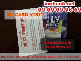 In card visit giá rẻ tại HCM, đặt in nhanh card visit giá rẻ tại TpHCM cùng In Kỹ Thuật Số